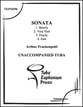 Sonata Tuba Solo Unaccompanied P.O.D. cover